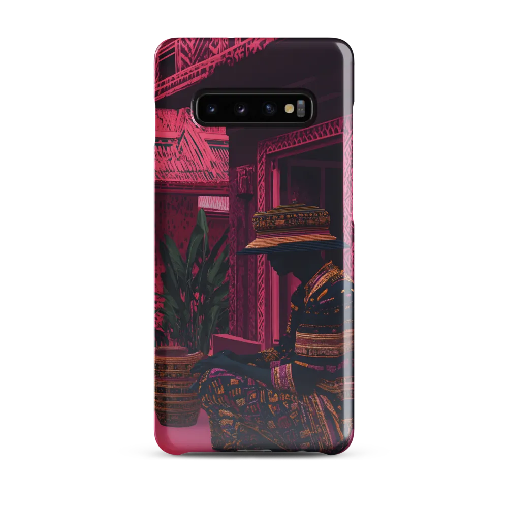 Harmony in Pink: A Cultural Reflection | Phone Case |  S10 Plus | Snap Case | Glossy