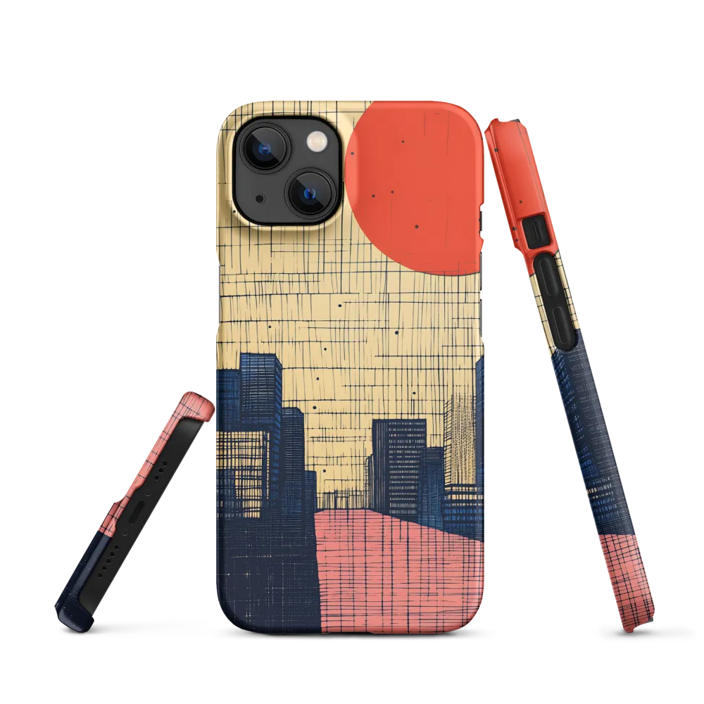 Urban Echoes: A Minimalist Cityscape