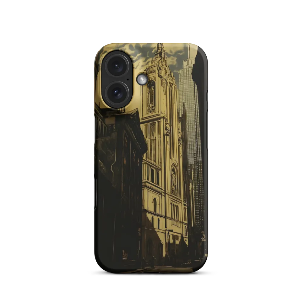 Nostalgic Urban Echoes | Phone Case |  16 | Snap Case | Matte