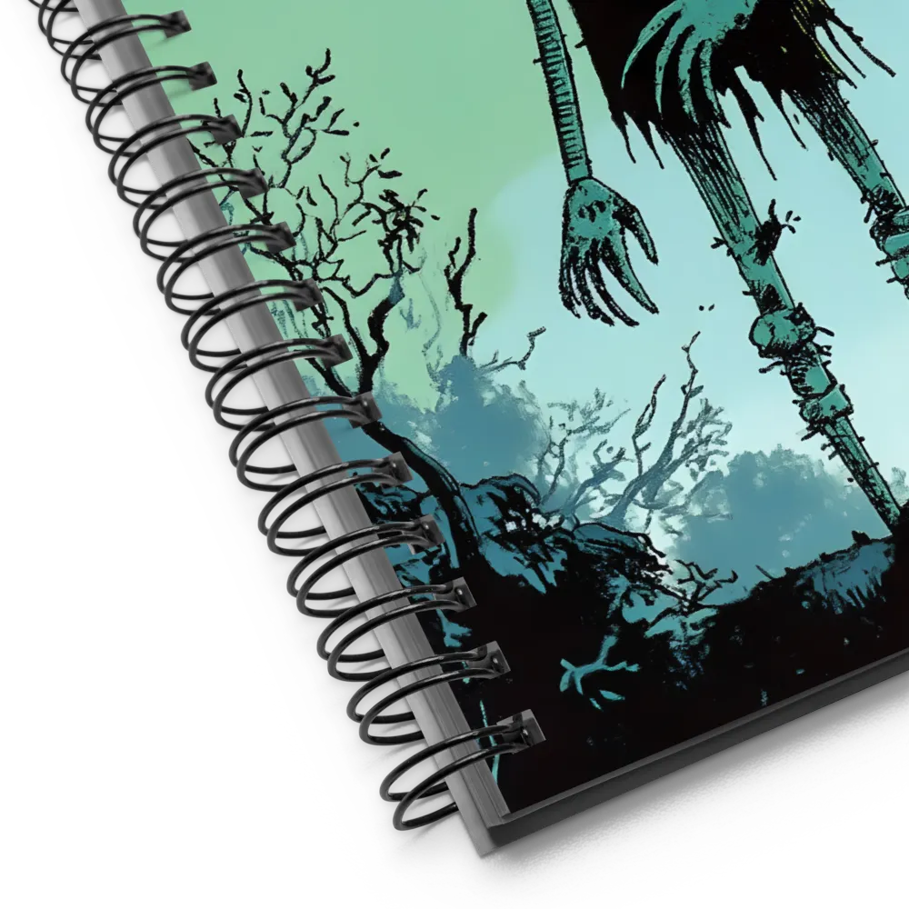 The Techno-Guardian of Nature | Spiral Notebook