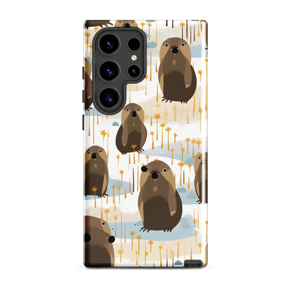 Whimsical Waters: A Celebration of Otters and Seals