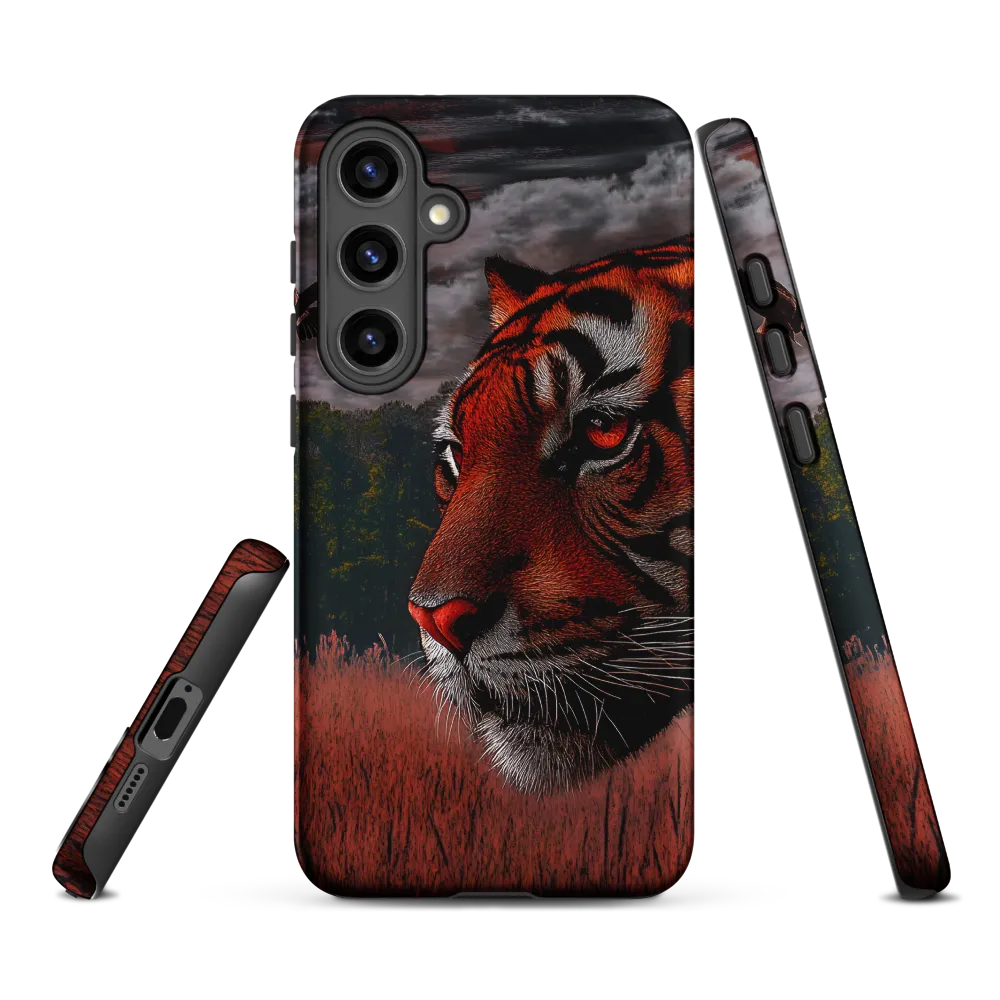 The Silent Guardian | Phone Case |  S24 Plus | Tough Case | Matte