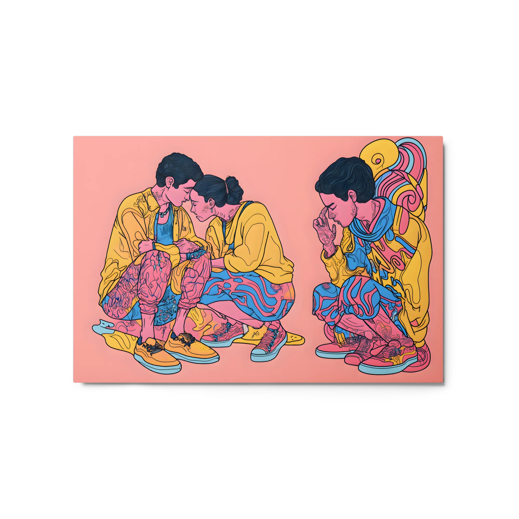 Introspection and Connection 
 Metal Print | 20″x 30″