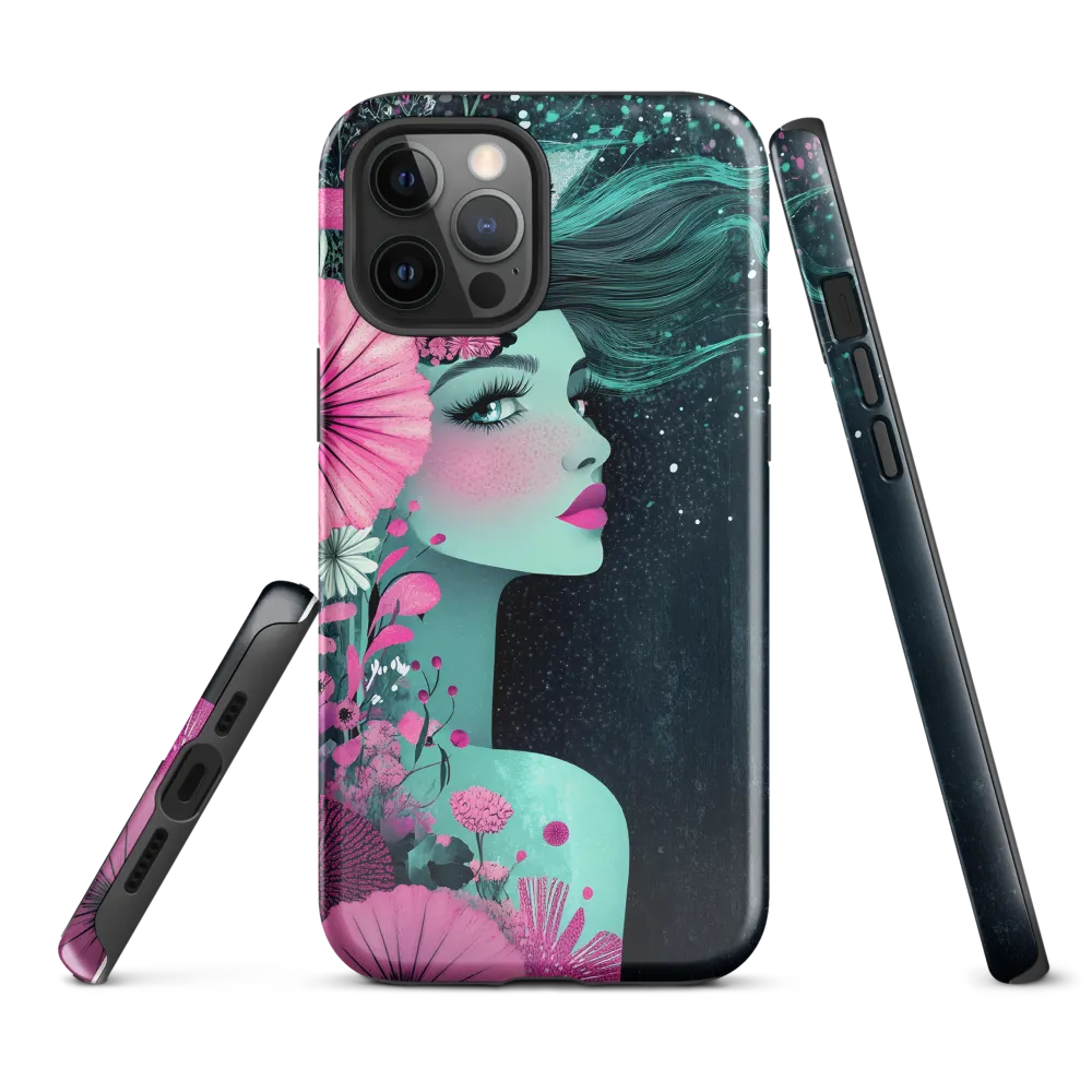Floral Harmony: Portrait of Serenity