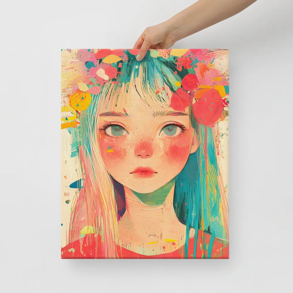 Whimsical Blossom | Canvas | 16″×20″
