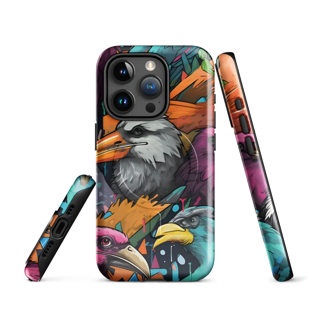 Avian Vortex: A Celebration of Color and Form