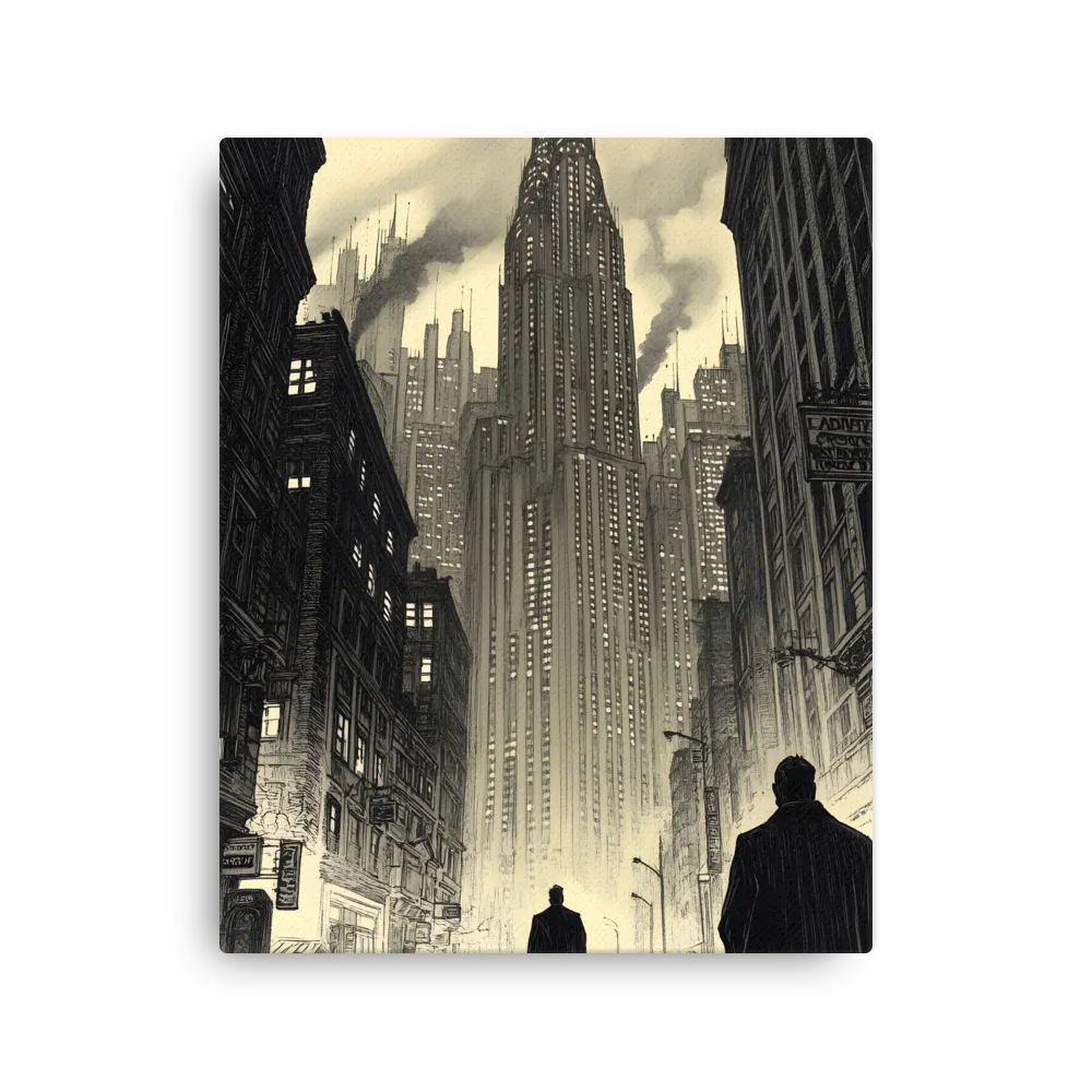Echoes of the City | Thin Canvas | 16″×20″