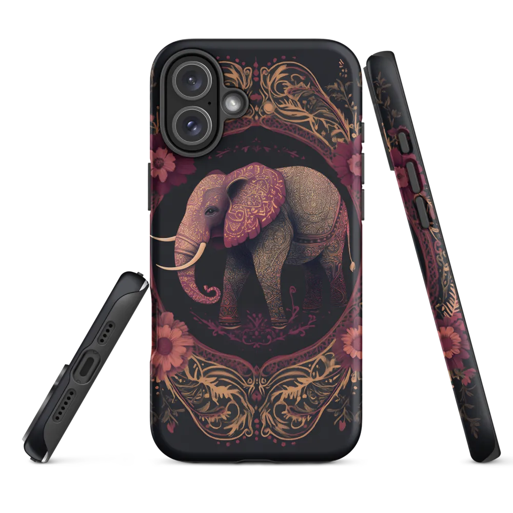 Regal Reverie: The Ornate Elephant
