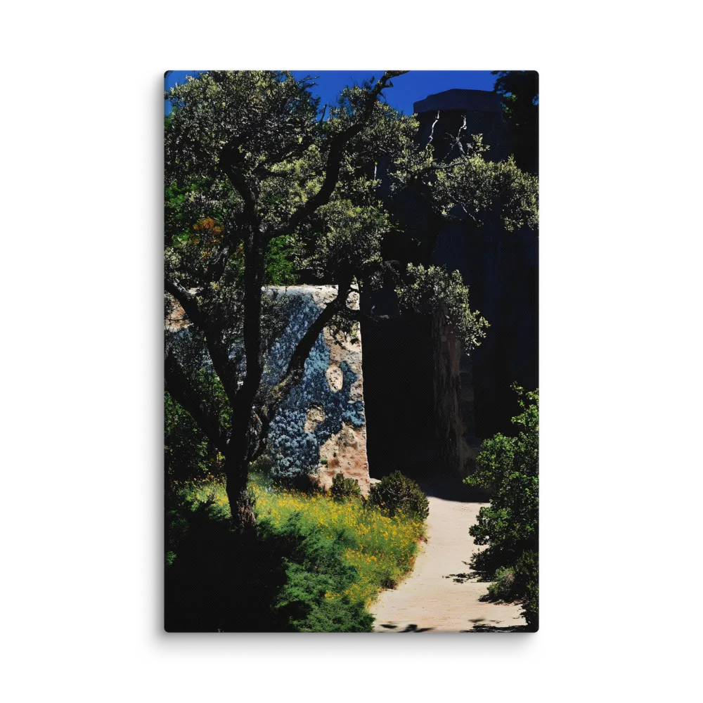 Whispers of Nature and Stone | Canvas | 32″×48″