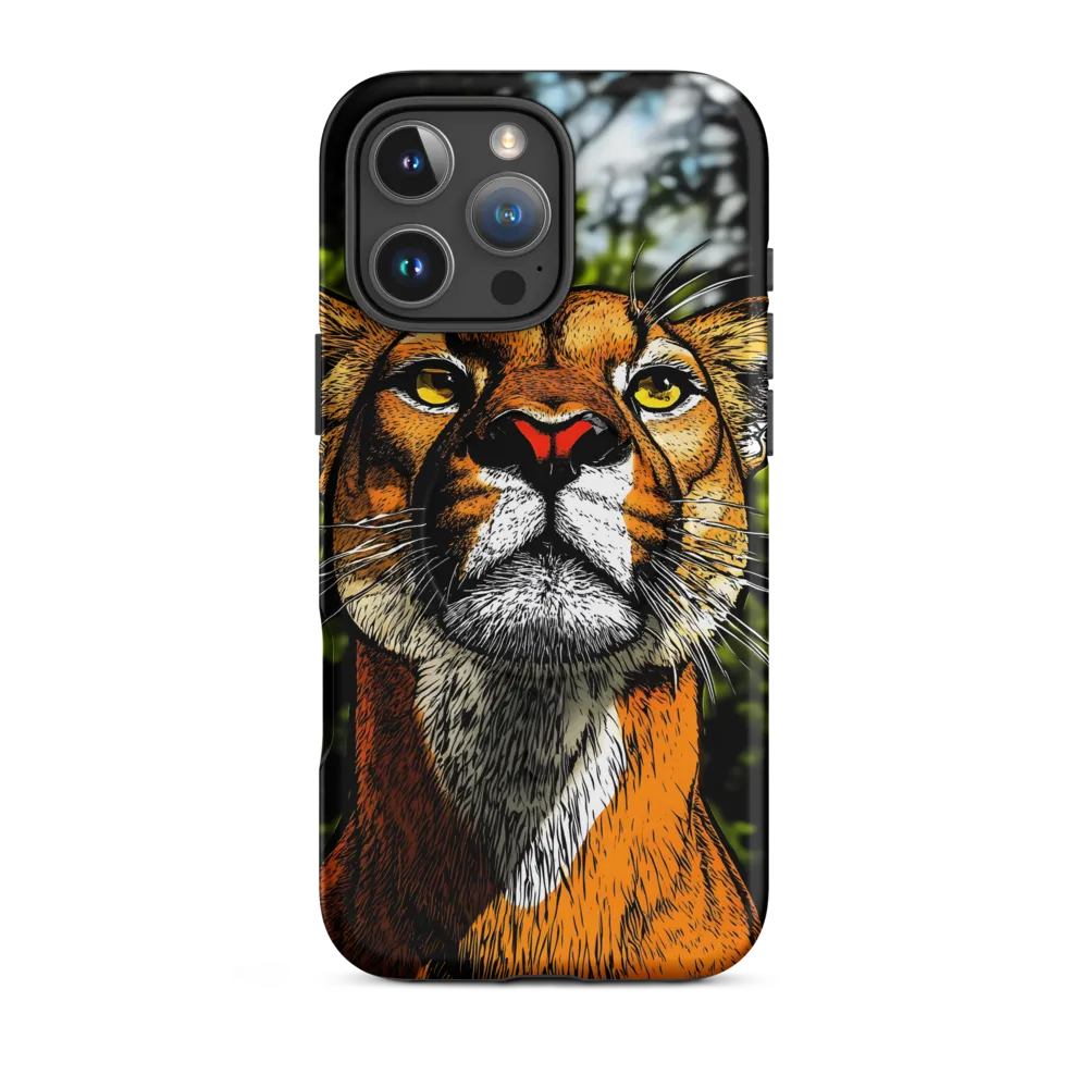 Regal Gaze: The Lioness in Focus
