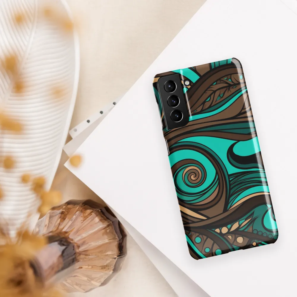 Fluctuating Currents | Phone Case |  S21 Plus | Snap Case | Glossy