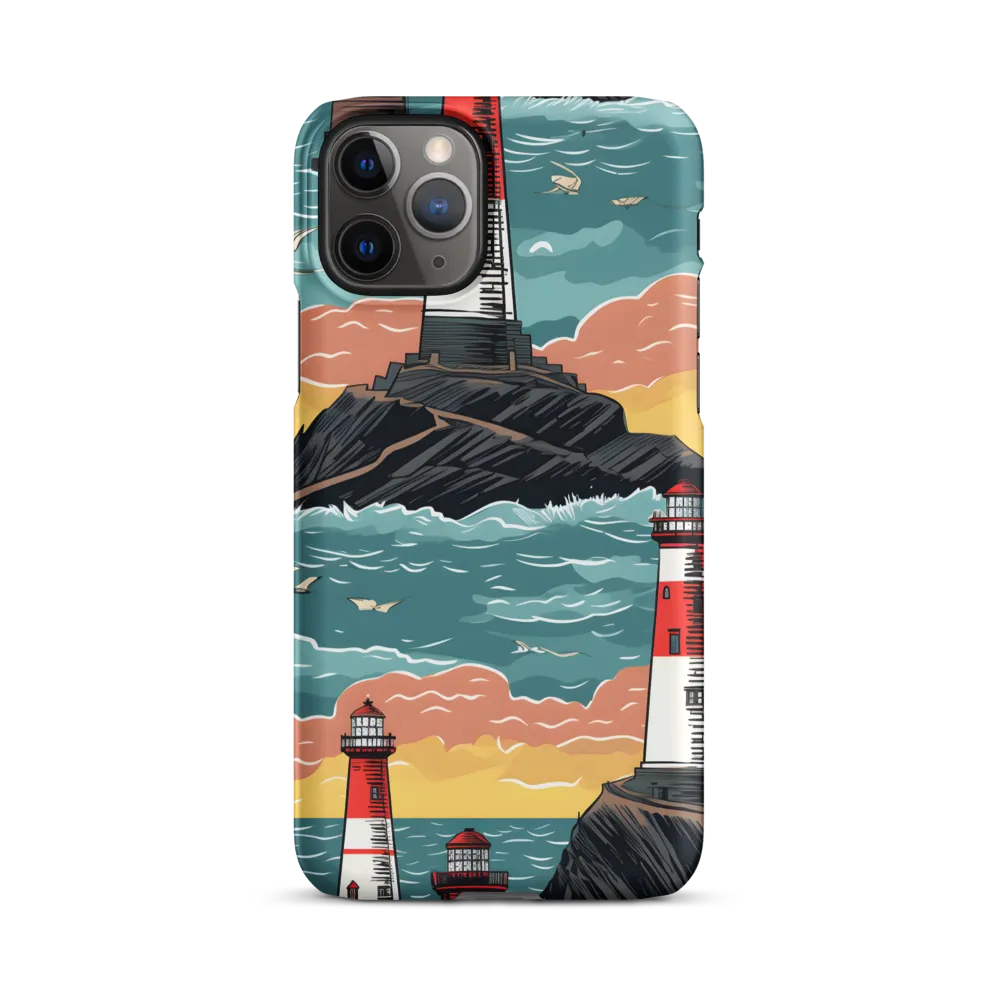 Lighthouses in a Whimsical Ocean