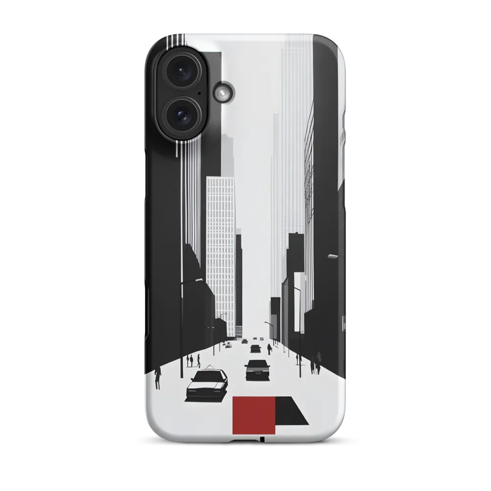 Urban Solitude: A Minimalistic Cityscape