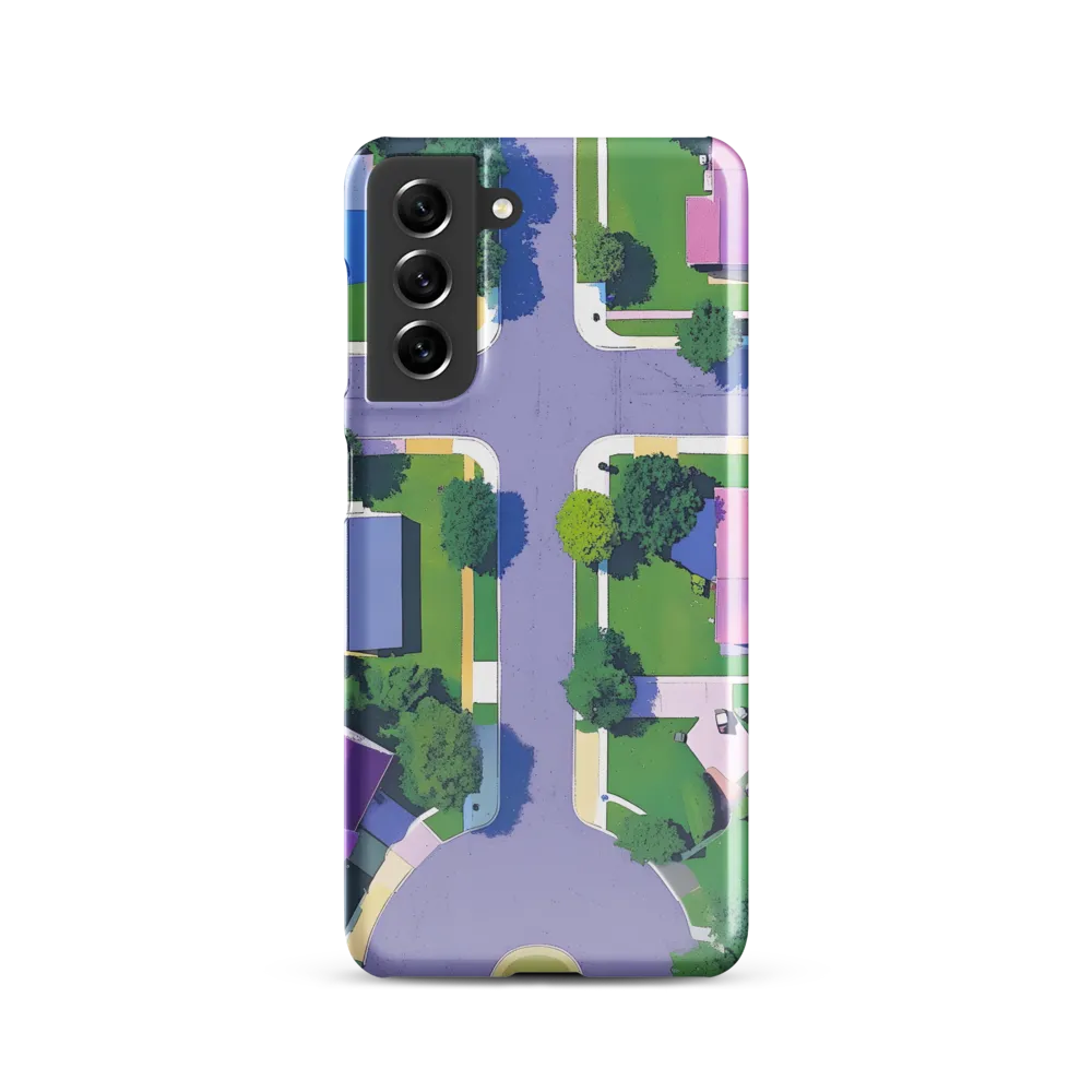 Aerial Harmony: Suburban Crossroads