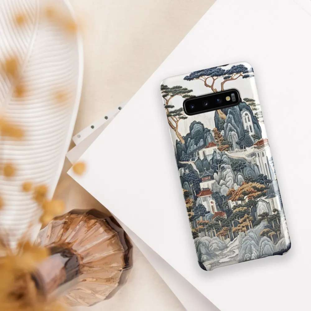 Harmony of Nature: A Timeless Landscape | Phone Case |  S10 Plus | Snap Case | Glossy