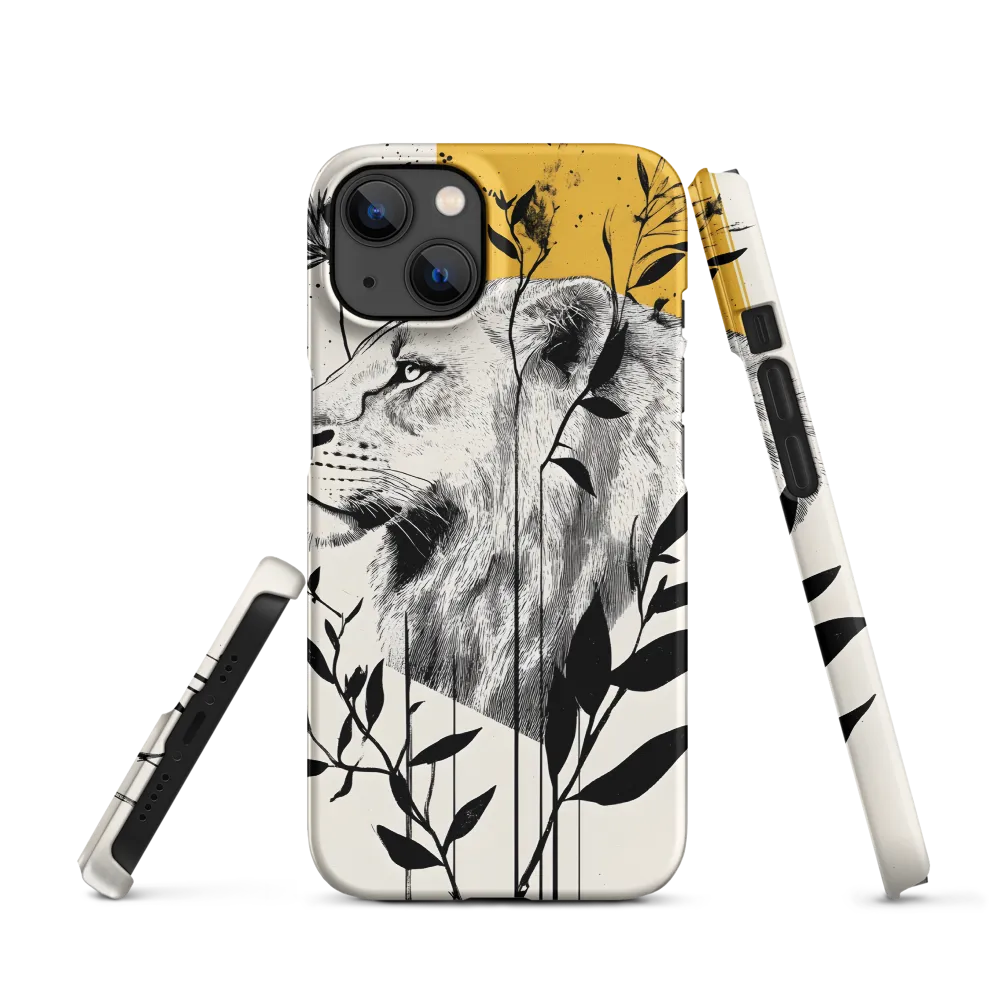 Regal Serenity: The Lion and Flora