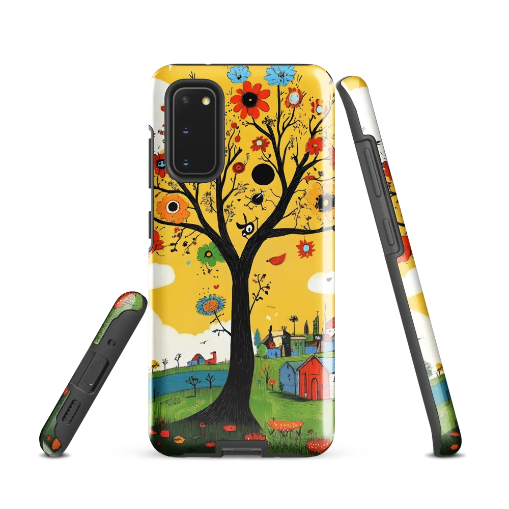 Whimsical Blooms of Life | Phone Case |  S20 | Tough Case | Glossy