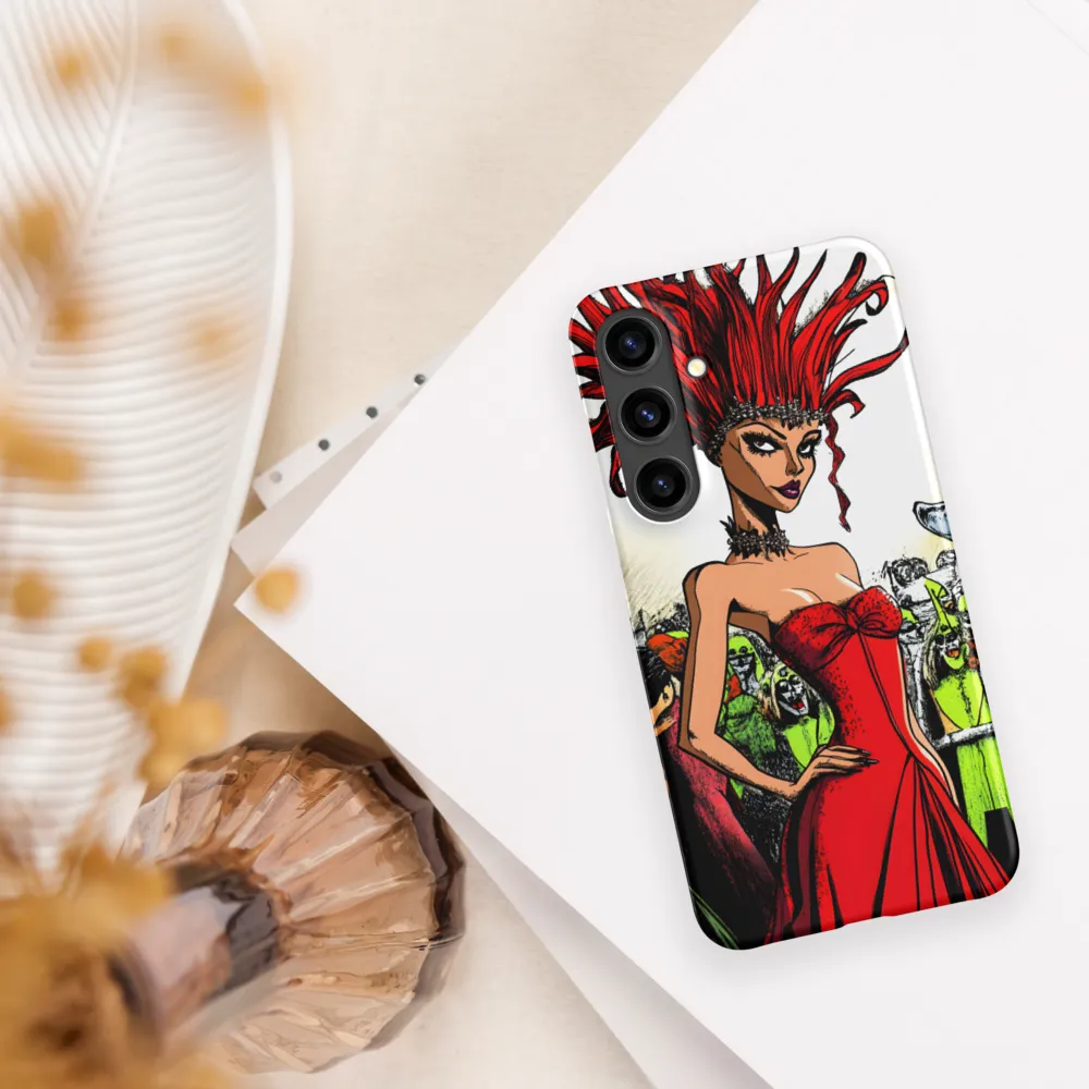 Fiery Elegance: A Fashion Statement