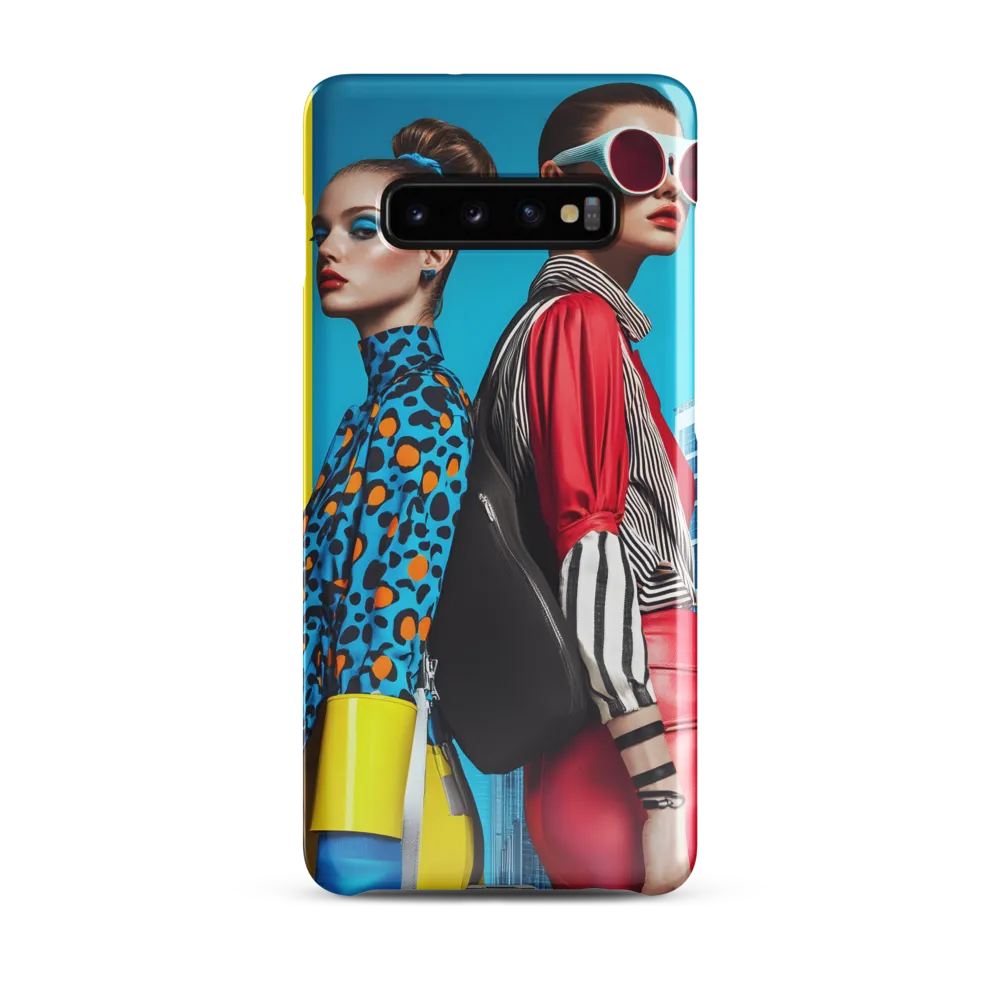 Urban Chic: A Bold Fashion Statement | Phone Case |  S10 Plus | Snap Case | Glossy