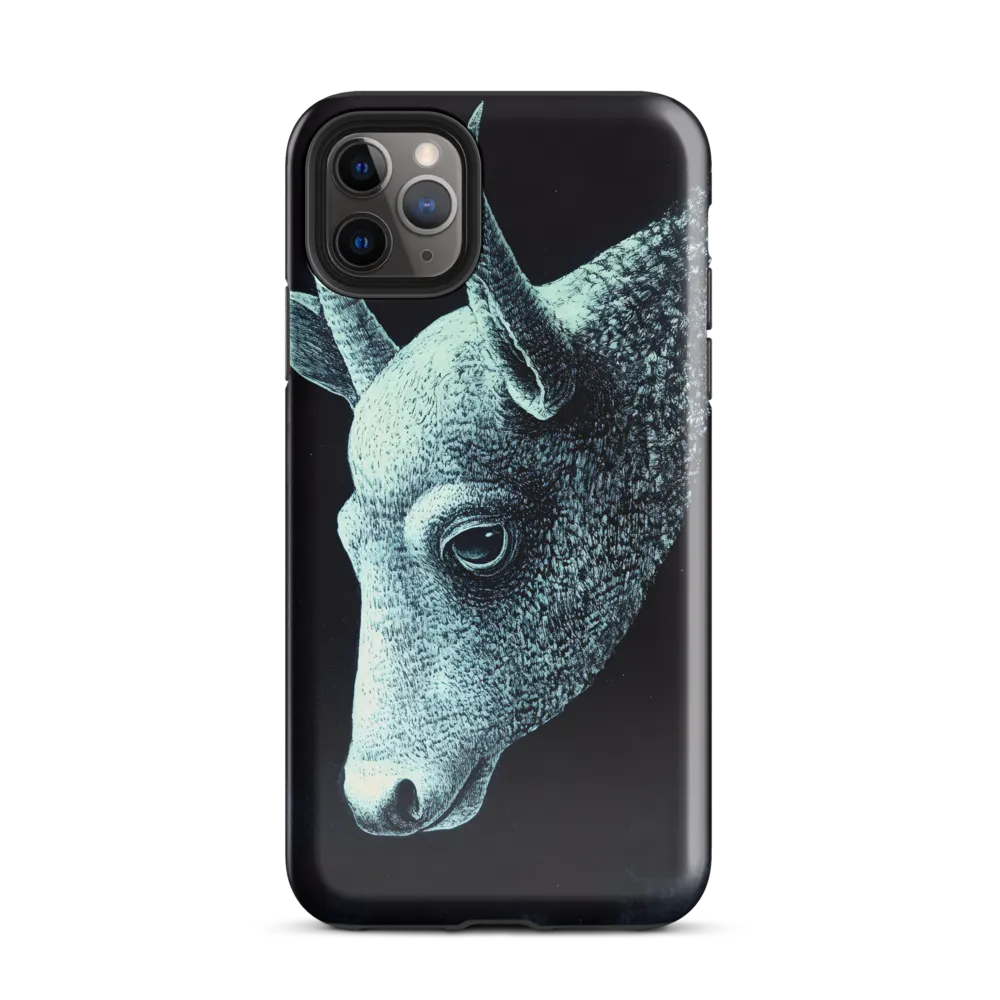 Ethereal Bull's Head | Phone Case |  11 Pro Max | Tough Case | Glossy