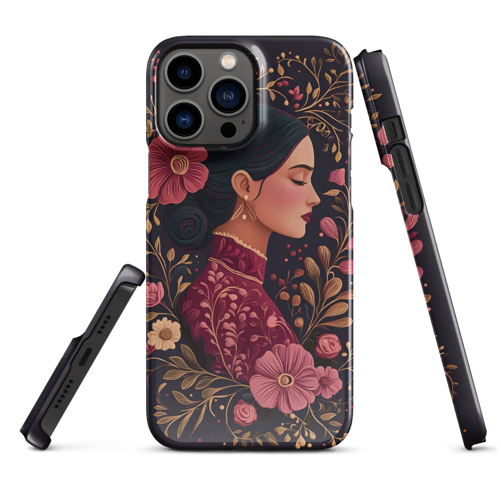 Portrait of Serenity | Phone Case |  13 Pro Max | Snap Case | Glossy