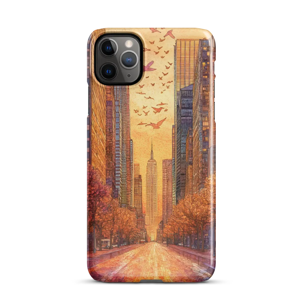 Urban Serenity at Dusk | Phone Case |  11 Pro Max | Snap Case | Glossy