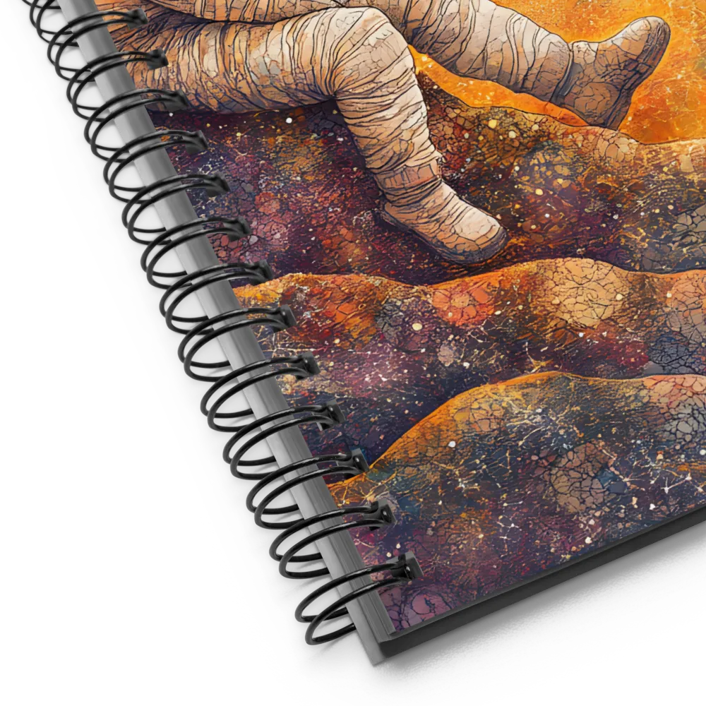 A Cosmic Solitude | Spiral Notebook