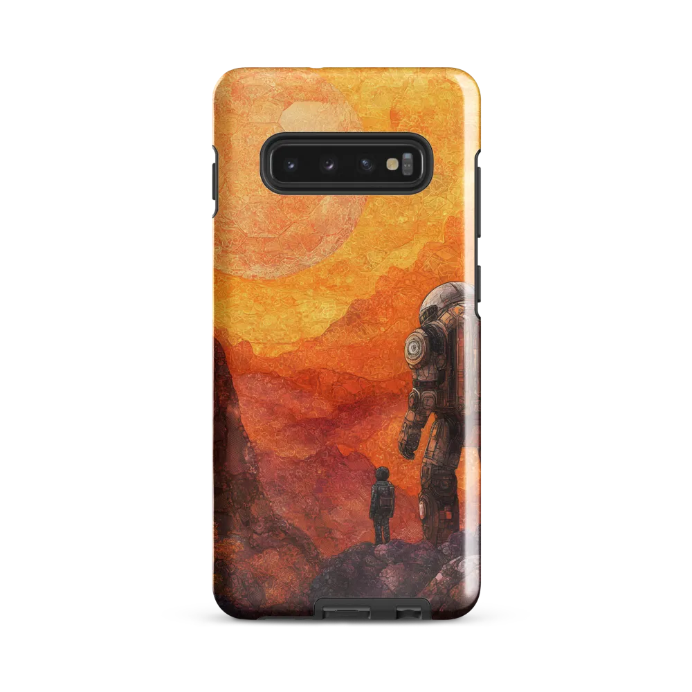 Gazing into the Unknown | Phone Case |  S10 Plus | Tough Case | Glossy