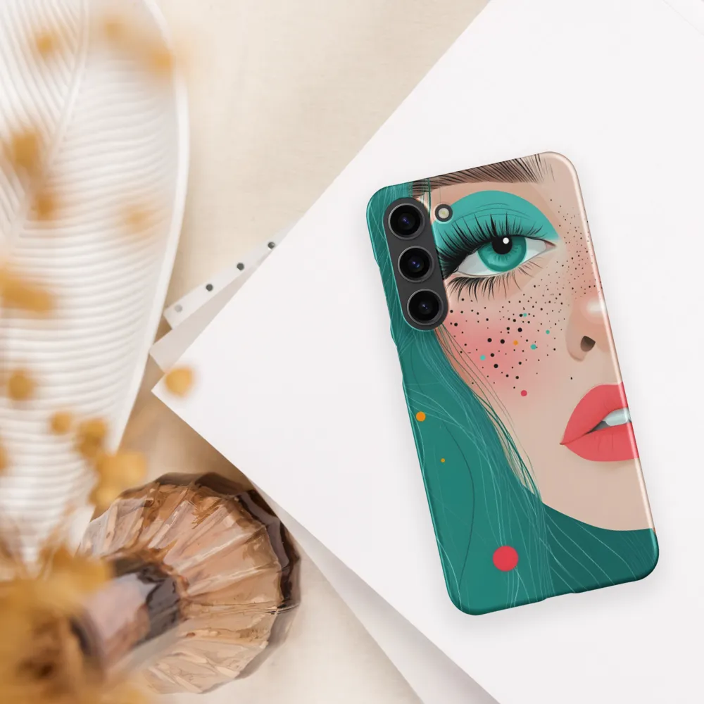 A Playful Portrait: Turquoise Temptation