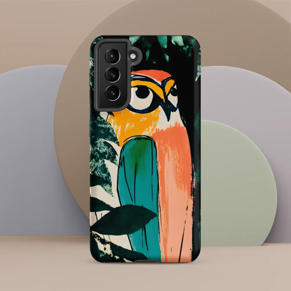Camouflaged Majesty: The Abstract Owl