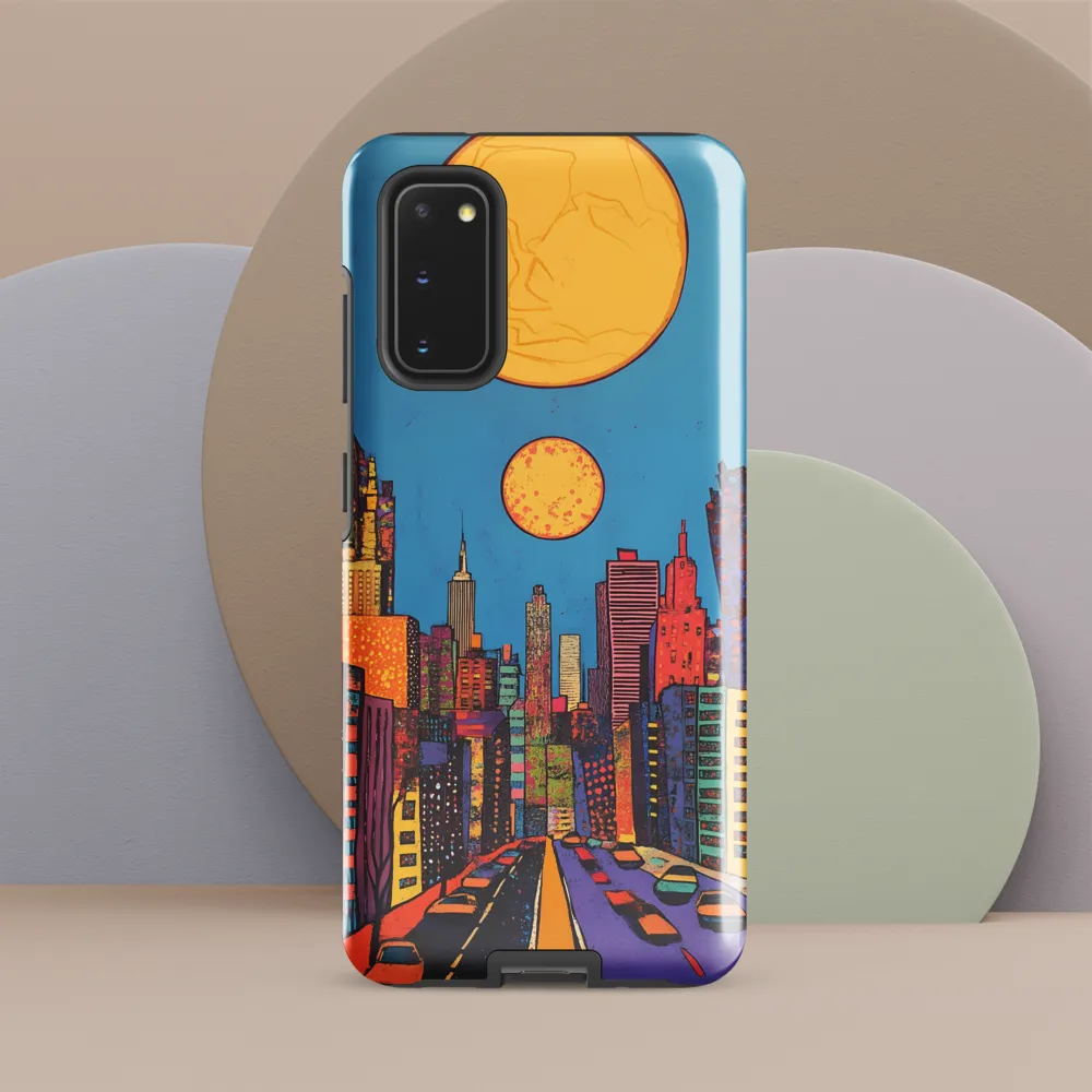 Urban Vibrance: A Pop Art Cityscape