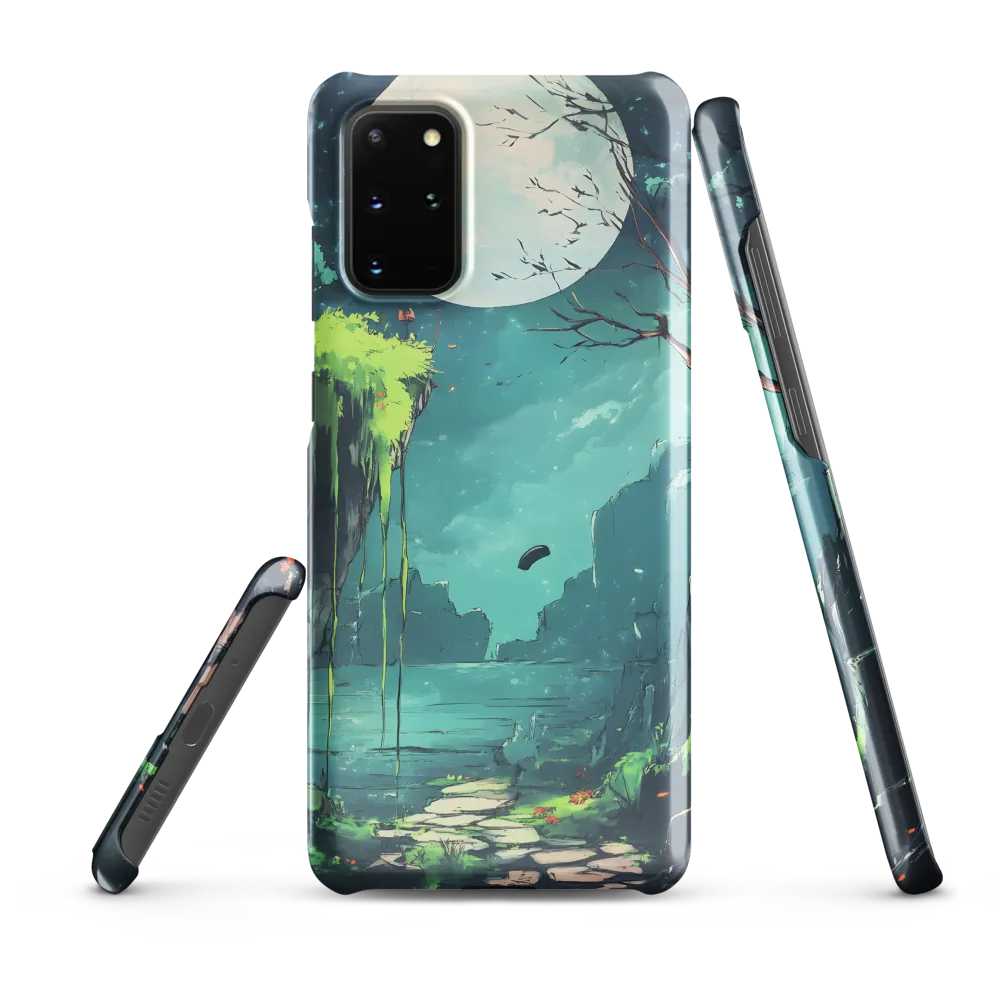 Moonlit Serenity: A Fantastical Landscape