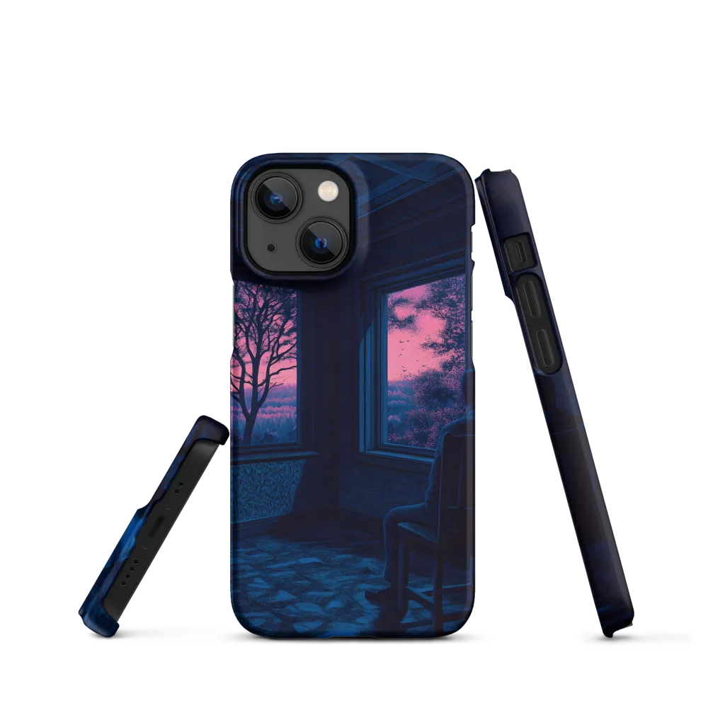 Reflections of Solitude | Phone Case |  13 Mini | Snap Case | Matte