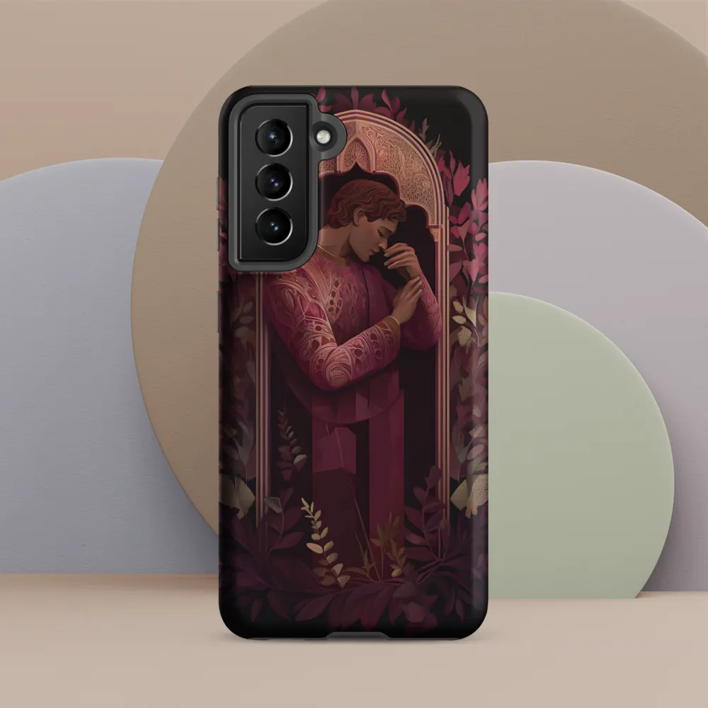 In Contemplation: A Portrait in Purple