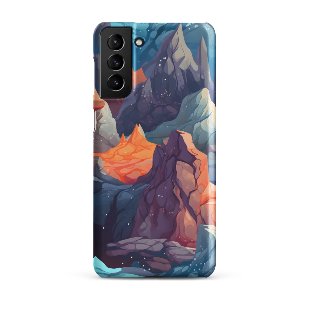 Mystical Peaks of Imagination | Phone Case |  S21 Plus | Snap Case | Matte