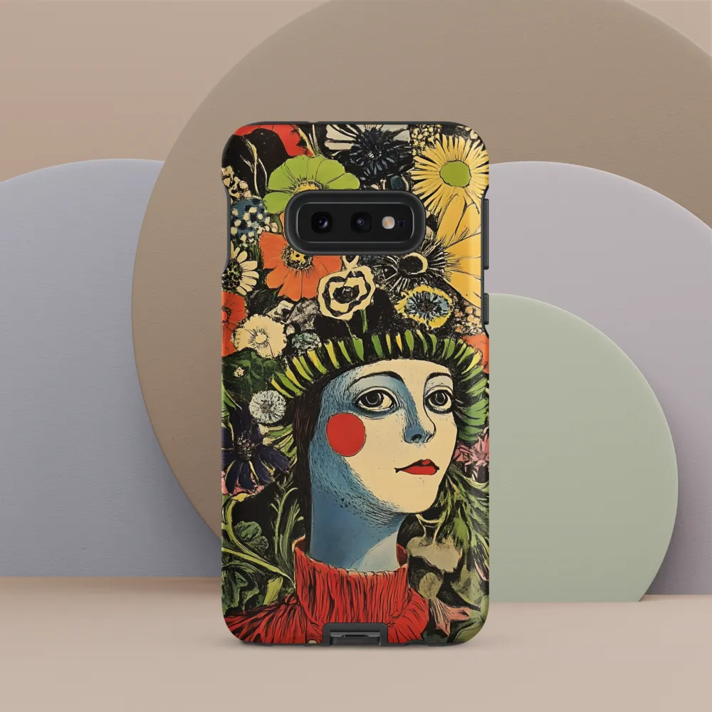 Floral Whimsy: A Portrait of Nature's Embrace