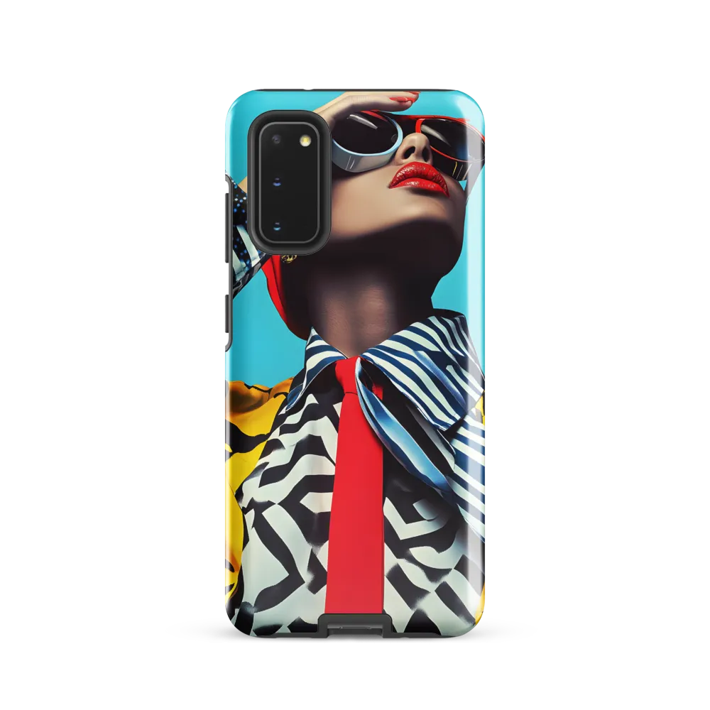 Chic Confidence in Bold Patterns