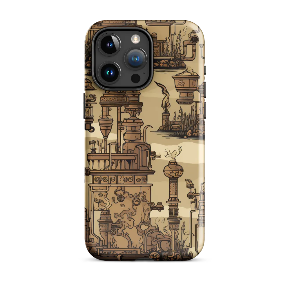 Whimsical Industrial Landscape