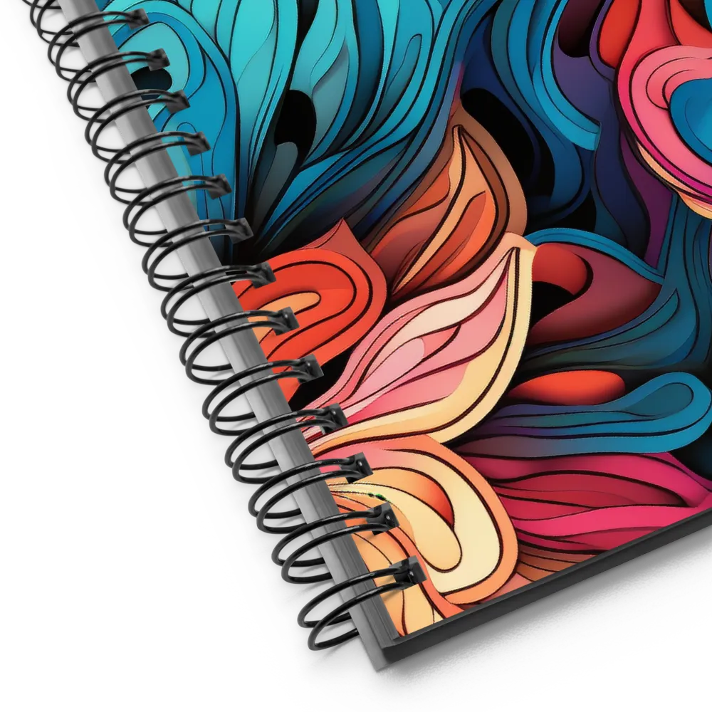 Floral Symphony | Spiral Notebook