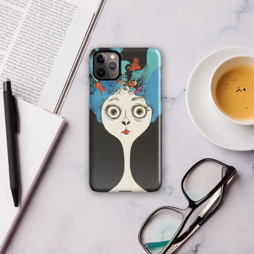 Whimsical Hairscape | Phone Case |  11 Pro Max | Snap Case | Glossy