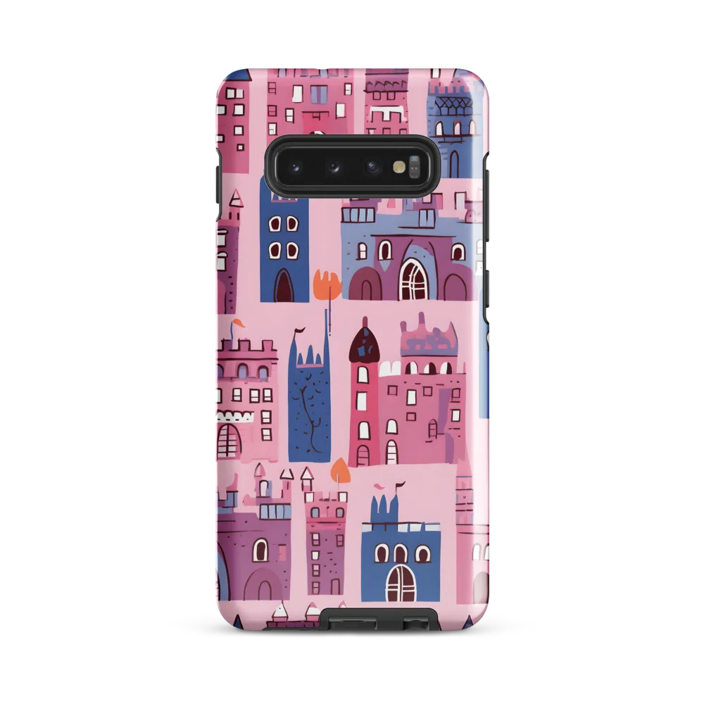 Whimsical Castles: A Playful Tapestry | Phone Case |  S10 Plus | Tough Case | Glossy