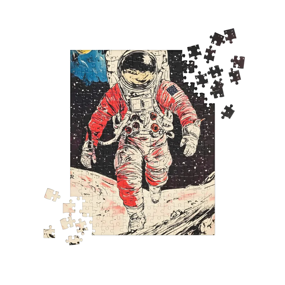 Lunar Explorer | Jigsaw Puzzle | 252 pieces