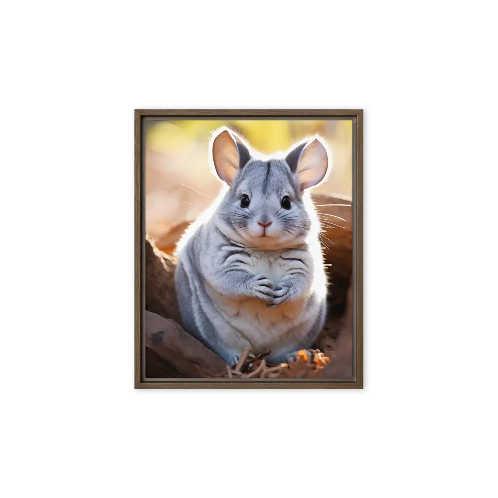 Gentle Whispers of Nature: The Chinchilla