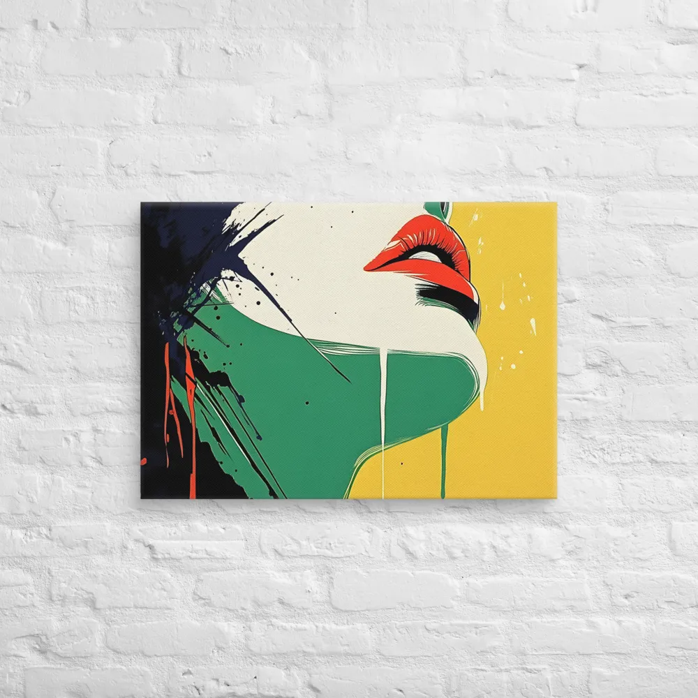 Bold Reflections: A Pop Art Portrait | Canvas | 20″×28″