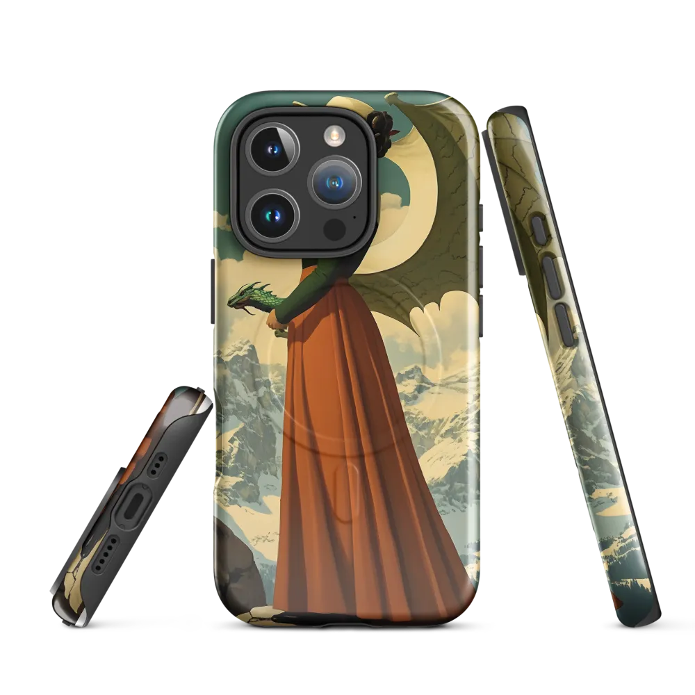 Mystic Harmony: The Dragon Keeper | Phone Case |  16 Pro | MagSafe® Tough Case | Glossy