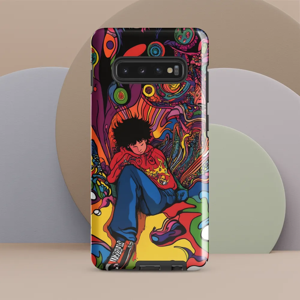 Psychedelic Reverie | Phone Case |  S10 Plus | Tough Case | Glossy