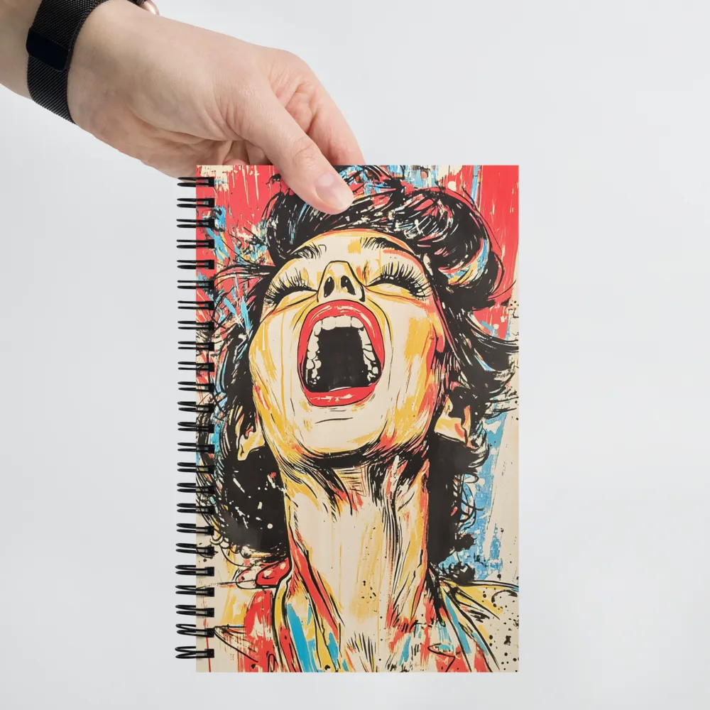 The Cry of Color | Spiral Notebook