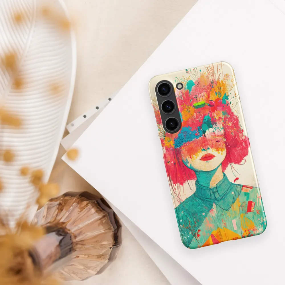 Whimsical Floral Portrait