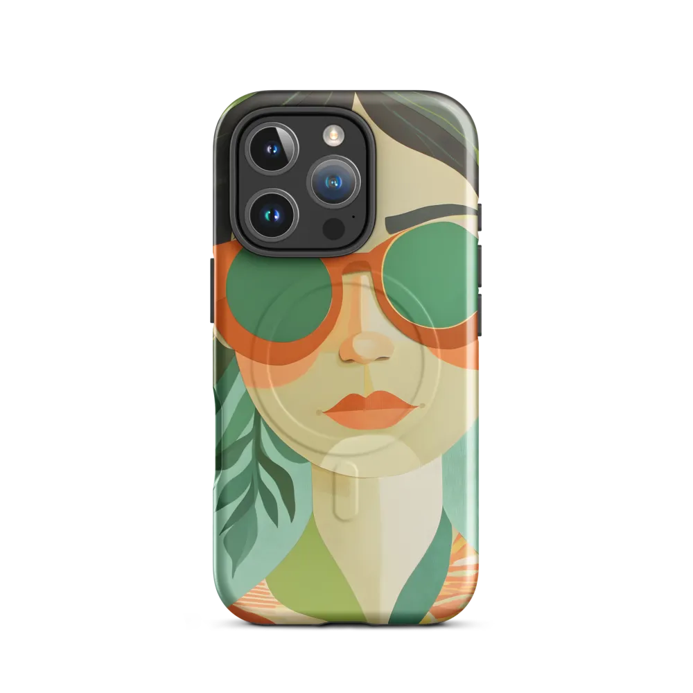 Bold Serenity: A Modern Portrait