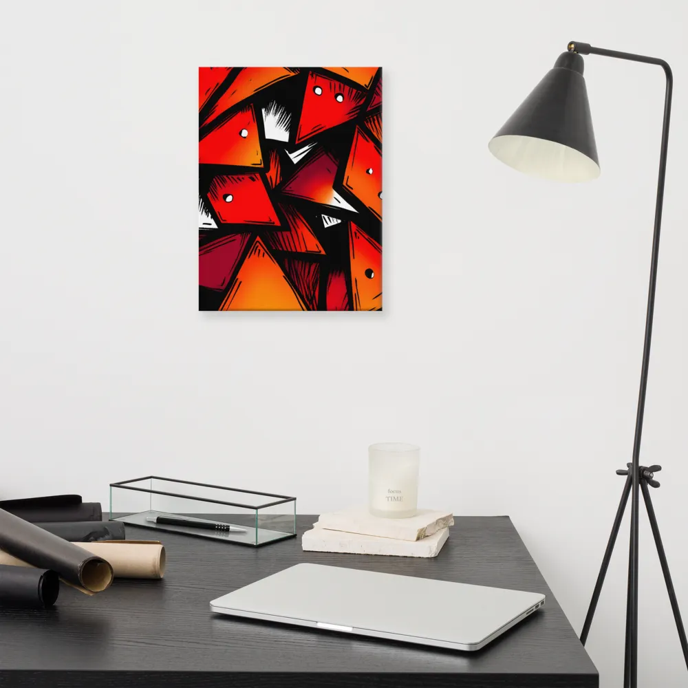 Dynamic Geometry of Red and Orange